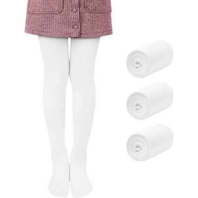 Libella Set van 2 of 3 danspanty's voor meisjes met voeten, ondoorzichtig, microvezel, wit, huid, zwart, meerkleurig, maat 86-170 164-170 Libella Set van 2 of 3 danspanty's voor meisjes met voeten, ondoorzichtig, microvezel, wit, huid, zwart, meerkleurig, maat 86-170 164-170