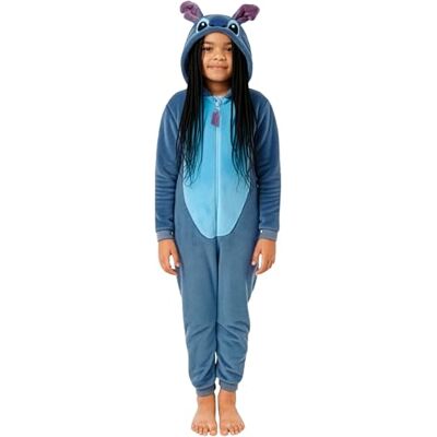 Disney Stitch onesie, Lilo and Stitch onesie meisje, Stitch pyjama‘s meisje, Blauw 5-6 jaar Disney Stitch onesie, Lilo and Stitch onesie meisje, Stitch pyjama‘s meisje, Blauw 5-6 jaar