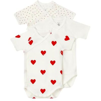 Petit Bateau Bodysuit (3 stuks), uniseks, baby, variant 1, 0-3 maanden 0 maanden Petit Bateau Bodysuit (3 stuks), uniseks, baby, variant 1, 0-3 maanden 0 maanden