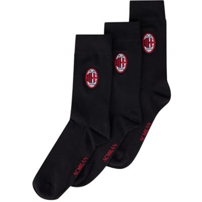 A.C. Milan AC Milan Set van 3 paar met officieel logo A.C. Milan AC Milan Set van 3 paar met officieel logo