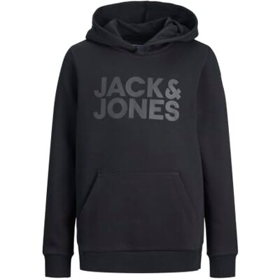 Jack & Jones Junior Jjecorp Logo Sweat Hood Noos Jr jongens Sweatshirt met capuchon 176 Jack & Jones Junior Jjecorp Logo Sweat Hood Noos Jr jongens Sweatshirt met capuchon 176
