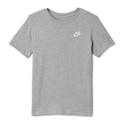 Nike K Nsw Tee Emb Futura Lbr T-shirt voor kinderen, uniseks Nike K Nsw Tee Emb Futura Lbr T-shirt voor kinderen, uniseks