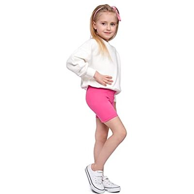 SOFTSAIL Meisjeslegging voor kinderen, 1/2 knielengte, ademende fietsshorts, dans, schoolbroek, Baby roze 9-10 ans SOFTSAIL Meisjeslegging voor kinderen, 1/2 knielengte, ademende fietsshorts, dans, schoolbroek, Baby roze 9-10 ans