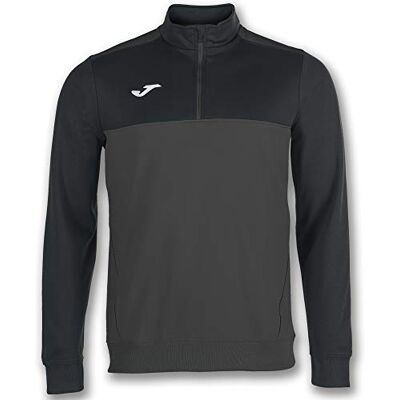 Joma Winner Herensweater, antraciet/zwart, maat XS Joma Winner Herensweater, antraciet/zwart, maat XS