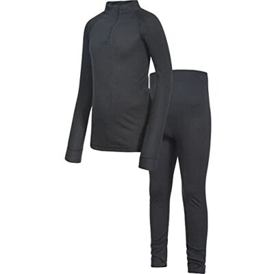 Trespass Unite360 Thermoset voor jongens, zwart, maat: 2/3 (Fabrikant maat: 2/3) Trespass Unite360 Thermoset voor jongens, zwart, maat: 2/3 (Fabrikant maat: 2/3)