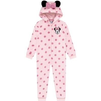 Disney Overpyjama voor meisjes, Minnie Mouse, pyjama voor kinderen, meisjes, met 3D-oren en strik, pyjama voor kinderen, fleece, roze, 2-3 jaar 2 tot 3 jaar Disney Overpyjama voor meisjes, Minnie Mouse, pyjama voor kinderen, meisjes, met 3D-oren en strik, pyjama voor kinderen, fleece, roze, 2-3 jaar 2 tot 3 jaar