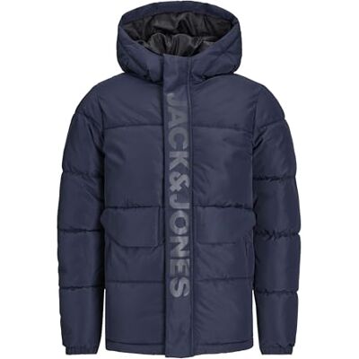 Jack & Jones Jcospeed Puffer Sn Jnr Jacket Jongens (1 stuk), marineblauw blazer 140 Jack & Jones Jcospeed Puffer Sn Jnr Jacket Jongens (1 stuk), marineblauw blazer 140