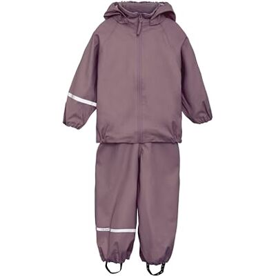 CeLaVi Basic Rainwear set van gerecycled PU-regenpak voor kinderen, MOONSCAPE 100 CeLaVi Basic Rainwear set van gerecycled PU-regenpak voor kinderen, MOONSCAPE 100