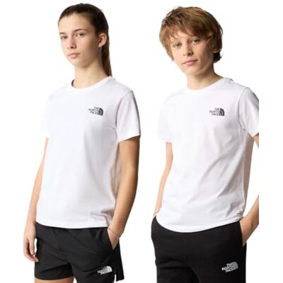 The North Face Simple Dome Uniseks T-shirt voor kinderen, 1 stuk The North Face Simple Dome Uniseks T-shirt voor kinderen, 1 stuk