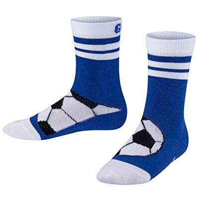 Falke Unisex kinderen Active Soccer dikke sokken fantasie veelkleurig gestreept zweet ideaal voor sport sneldrogend ademend katoen functioneel garen 1 paar, Kobaltblauw 6054 35-38 Falke Unisex kinderen Active Soccer dikke sokken fantasie veelkleurig gestreept zweet ideaal voor sport sneldrogend ademend katoen functioneel garen 1 paar, Kobaltblauw 6054 35-38