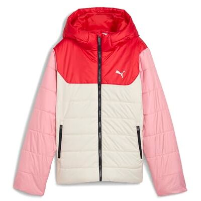 Puma Ess Gewatteerde jas met capuchon, uniseks, kinderen, 1 stuk Puma Ess Gewatteerde jas met capuchon, uniseks, kinderen, 1 stuk