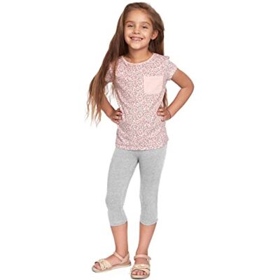 SOFTSAIL Meisjes Leggings ¾ lengte effen broek voor kinderen, stretch, katoen, dun, ademend, casual, ultrazacht, 1-13 jaar, school, spelen, dansen, kleuren CH34, As 9-10 ans SOFTSAIL Meisjes Leggings ¾ lengte effen broek voor kinderen, stretch, katoen, dun, ademend, casual, ultrazacht, 1-13 jaar, school, spelen, dansen, kleuren CH34, As 9-10 ans