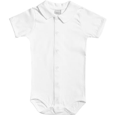 BABIDU Body voor kinderen, korte mouwen, 100% katoen, bodysuit voor pasgeborenen, V-hals met opening aan de voorkant, ademende hypoallergene stof voor de gevoelige huid, zomerkleding, uniseks BABIDU Body voor kinderen, korte mouwen, 100% katoen, bodysuit voor pasgeborenen, V-hals met opening aan de voorkant, ademende hypoallergene stof voor de gevoelige huid, zomerkleding, uniseks