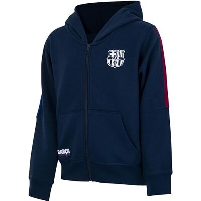 F.C. Barcelona Barça Hoodie voor kinderen, jongens, officiële collectie FC Barcelona, 10 jaar F.C. Barcelona Barça Hoodie voor kinderen, jongens, officiële collectie FC Barcelona, 10 jaar