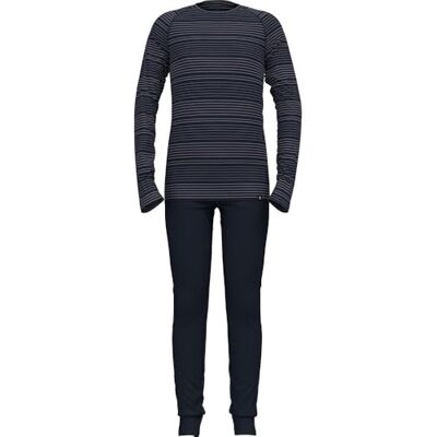 Odlo Warm thermisch ondergoed voor kinderen, winterlegging en thermoshirt met lange mouwen voor meisjes en jongens, set warm skiondergoed Odlo Warm thermisch ondergoed voor kinderen, winterlegging en thermoshirt met lange mouwen voor meisjes en jongens, set warm skiondergoed