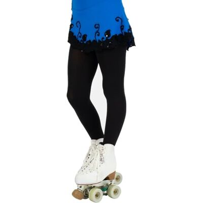 CALZITALY Schaatspanty voor meisjes, kunstschaatspanty, ondoorzichtige panty voor meisjes, 80 denier, wielen, ijs, gemaakt in Italië 8-10 ans CALZITALY Schaatspanty voor meisjes, kunstschaatspanty, ondoorzichtige panty voor meisjes, 80 denier, wielen, ijs, gemaakt in Italië 8-10 ans