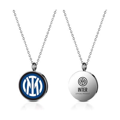 Inter F.C. NAZIONALE Medaille van staal, kinderen, Taglia Unica, roestvrij staal, geen edelsteen. Inter F.C. NAZIONALE Medaille van staal, kinderen, Taglia Unica, roestvrij staal, geen edelsteen.
