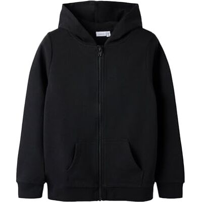 NAME IT NKMNESWEAT CARD W HOOD UNB NOOS jongens Hoodie-jas 134-140 NAME IT NKMNESWEAT CARD W HOOD UNB NOOS jongens Hoodie-jas 134-140