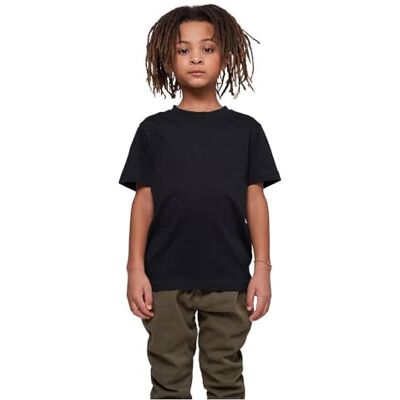 Build Your Brand BASIQUE BY116 T-shirt voor kinderen, zwart, 110/116 cm 110-116 Build Your Brand BASIQUE BY116 T-shirt voor kinderen, zwart, 110/116 cm 110-116