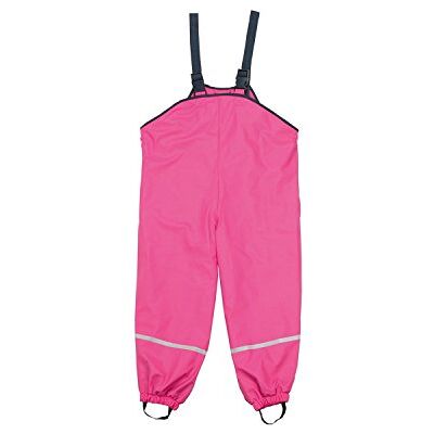 Playshoes Regenbroek met fleece latz tuinbroek, uniseks, kinderen, 1 stuk 128 Playshoes Regenbroek met fleece latz tuinbroek, uniseks, kinderen, 1 stuk 128