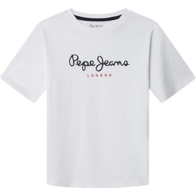 Pepe Jeans New Art T-shirt voor jongens (1 stuk) Pepe Jeans New Art T-shirt voor jongens (1 stuk)