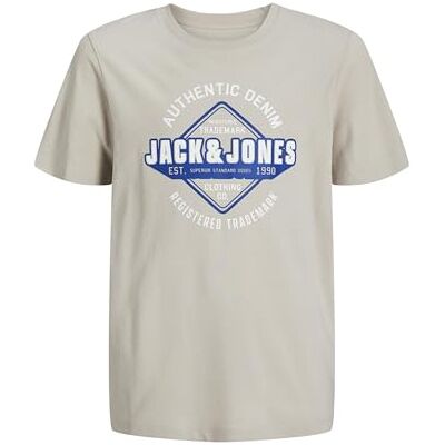 Jack & Jones Jjelogo Tee Ss Oneck 2col 24/25 Noos Jnr T-shirt voor jongens (1 stuk) 152 Jack & Jones Jjelogo Tee Ss Oneck 2col 24/25 Noos Jnr T-shirt voor jongens (1 stuk) 152