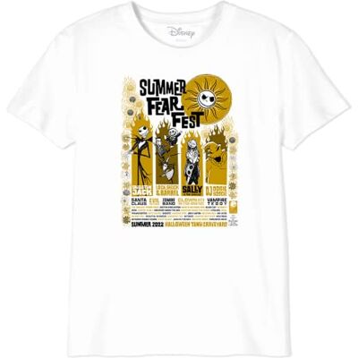 Disney Bojackdts004 T-shirt voor jongens (1 stuk), Wit. 14 ans Disney Bojackdts004 T-shirt voor jongens (1 stuk), Wit. 14 ans