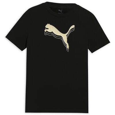 Puma Ess Metallic Tee G T-shirt voor meisjes (1 stuk) Puma Ess Metallic Tee G T-shirt voor meisjes (1 stuk)