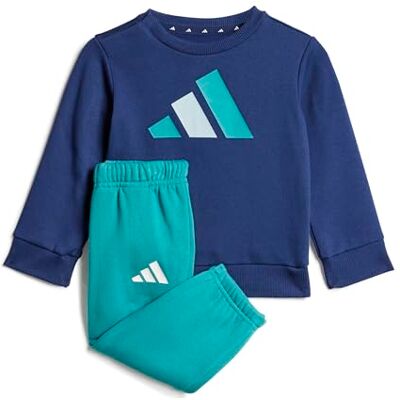Adidas Essentials Joggingpak, donkerblauw/mint (dark blue/pure teal/halo mint), 18-24 maanden Adidas Essentials Joggingpak, donkerblauw/mint (dark blue/pure teal/halo mint), 18-24 maanden