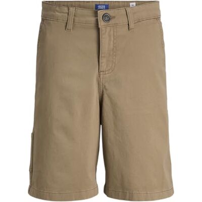 Jack & Jones JUNIOR Jpsttony Co Jjcarpenter Sn Jnr Shorts voor jongens, Lichtbruin 134 Jack & Jones JUNIOR Jpsttony Co Jjcarpenter Sn Jnr Shorts voor jongens, Lichtbruin 134