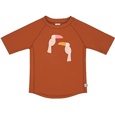 Lässig Rashguard Badpak met korte mouwen afzonderlijk uniseks kinderen, Toekan Rust, Eigentijds Lässig Rashguard Badpak met korte mouwen afzonderlijk uniseks kinderen, Toekan Rust, Eigentijds