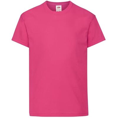 Fruit of the Loom Kids Original T T-shirt voor kinderen 100% katoen, Oeko-Tex gecertificeerd, jongens en meisjes, korte mouwen 104 Fruit of the Loom Kids Original T T-shirt voor kinderen 100% katoen, Oeko-Tex gecertificeerd, jongens en meisjes, korte mouwen 104