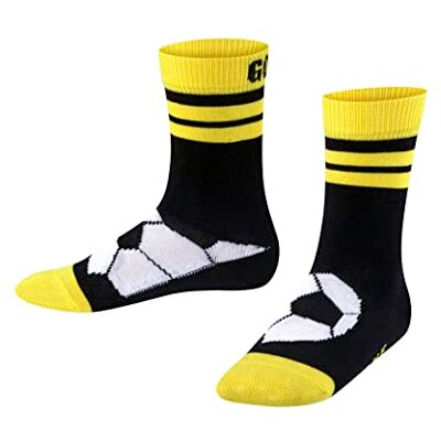 Falke Unisex kinderen Active Soccer dikke sokken fantasie veelkleurig gestreept zweet ideaal voor sport sneldrogend ademend katoen functioneel garen 1 paar, Zwart 3000, 35-38 35-38 Falke Unisex kinderen Active Soccer dikke sokken fantasie veelkleurig gestreept zweet ideaal voor sport sneldrogend ademend katoen functioneel garen 1 paar, Zwart 3000, 35-38 35-38