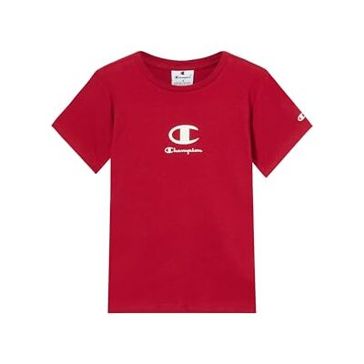 Champion Legacy Boys T-shirt voor jongens (1 stuk), Rood, XS XS Champion Legacy Boys T-shirt voor jongens (1 stuk), Rood, XS XS