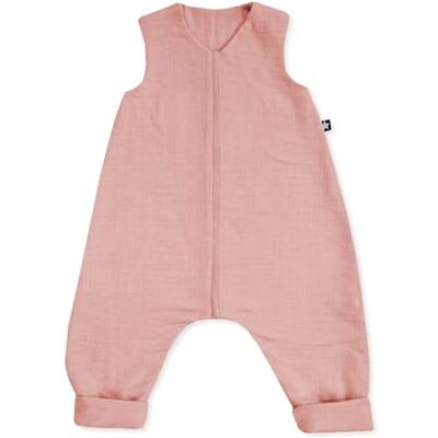 Julius Zöllner Jumper chiffon overall 0,5 TOG wasbaar op 40 °C, Made in Germany, gecertificeerd volgens Öko-Tex Standard 100, stoffig roze, maat 92 Julius Zöllner Jumper chiffon overall 0,5 TOG wasbaar op 40 °C, Made in Germany, gecertificeerd volgens Öko-Tex Standard 100, stoffig roze, maat 92