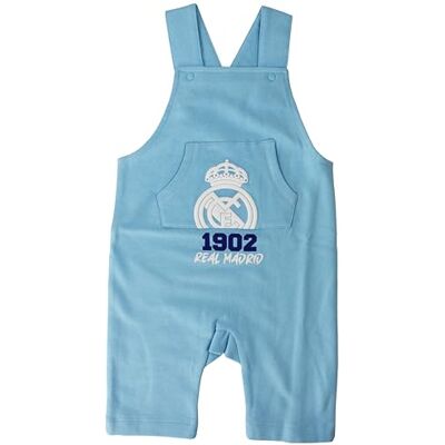 Real Madrid Overall tanktop voor baby's en peuters, blauw, nr. 5, 1 stuk Real Madrid Overall tanktop voor baby's en peuters, blauw, nr. 5, 1 stuk