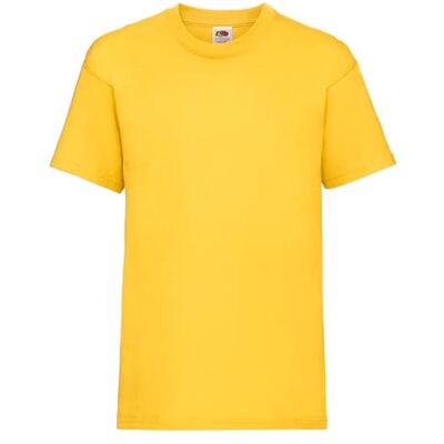Fruit of the Loom Kids Valueweight T T-shirt voor jongens, 100% katoen, ronde hals, duurzaam T-shirt voor kinderen, voor school, vrije tijd en teams 140 Fruit of the Loom Kids Valueweight T T-shirt voor jongens, 100% katoen, ronde hals, duurzaam T-shirt voor kinderen, voor school, vrije tijd en teams 140