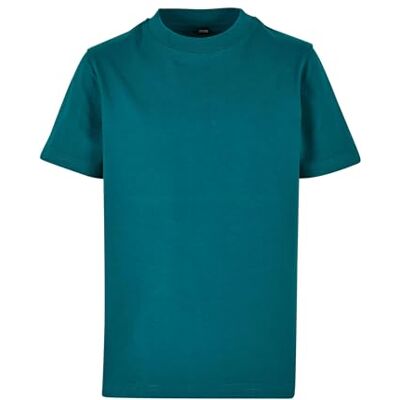 Build Your Brand By116-kids Basic Tee T-shirt voor jongens (1 stuk), Retro groen 134-140 Build Your Brand By116-kids Basic Tee T-shirt voor jongens (1 stuk), Retro groen 134-140
