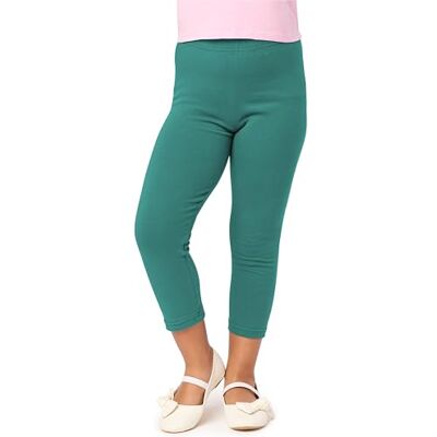 Merry Style 3/4 legging van katoen voor meisjes MS10-226, Donker Turkoois 122 Merry Style 3/4 legging van katoen voor meisjes MS10-226, Donker Turkoois 122