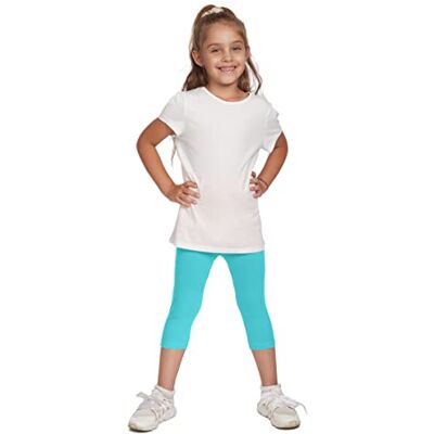 SOFTSAIL Meisjeslegging, ¾ lengte, effen, voor kinderen, stretch, katoen, dun, ademend, casual, ultrazacht, 1-13 jaar, school, spelen, dansen, kleuren, CH34, Munt, 6-7 jaar 6-7 jaar SOFTSAIL Meisjeslegging, ¾ lengte, effen, voor kinderen, stretch, katoen, dun, ademend, casual, ultrazacht, 1-13 jaar, school, spelen, dansen, kleuren, CH34, Munt, 6-7 jaar 6-7 jaar