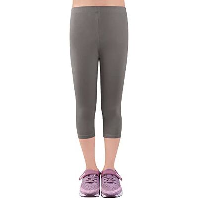 L&K-II 3/4 leggings meisjes capribroek katoen schoolkleding leeftijd 4-18 jaar 2723, 1 stuk grijs 140 L&K-II 3/4 leggings meisjes capribroek katoen schoolkleding leeftijd 4-18 jaar 2723, 1 stuk grijs 140