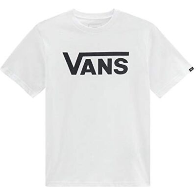 Vans Klassiek T-shirt voor jongens, Wit (wit/zwart), XL XL Vans Klassiek T-shirt voor jongens, Wit (wit/zwart), XL XL
