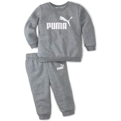 Puma Minicats Ess Crew Jogger Fl Uniseks baby Minicats ESS Crew Jogger FL, Gris Moyen, Heather, 104, Medium Grey Heather, 3 tot 4 jaar Puma Minicats Ess Crew Jogger Fl Uniseks baby Minicats ESS Crew Jogger FL, Gris Moyen, Heather, 104, Medium Grey Heather, 3 tot 4 jaar