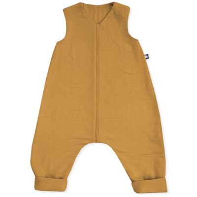 Julius Zöllner Jumper chiffon jumpsuit, 0,5 TOG, wasbaar op 40 °C, Made in Germany, gecertificeerd volgens Öko-Tex Standard 100, kaneel, maat 80 Julius Zöllner Jumper chiffon jumpsuit, 0,5 TOG, wasbaar op 40 °C, Made in Germany, gecertificeerd volgens Öko-Tex Standard 100, kaneel, maat 80