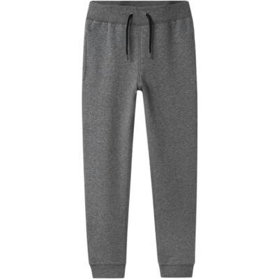 NAME IT NKMSWEAT PANT UNB NOOS Trainingsbroek voor jongens (1 stuk), donkergrijs gemêleerd 104 NAME IT NKMSWEAT PANT UNB NOOS Trainingsbroek voor jongens (1 stuk), donkergrijs gemêleerd 104