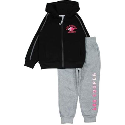 Lee Cooper Joggingbroek voor meisjes, comfortabele en stijlvolle kleding, modern design voor kinderen, zwart, 3 jaar Lee Cooper Joggingbroek voor meisjes, comfortabele en stijlvolle kleding, modern design voor kinderen, zwart, 3 jaar