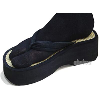 cinius Zwarte flip-flop-sokken (paar) cinius Zwarte flip-flop-sokken (paar)