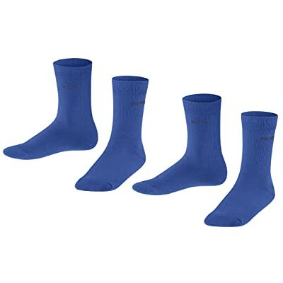 Esprit Voetballogo, 2 stuks, uniseks, kinderen, katoen, zwart, grijs, meer versterkte kleuren, fijn, zonder patroon, 2 paar, blauw (Deep Blue 6046) 27-30 Esprit Voetballogo, 2 stuks, uniseks, kinderen, katoen, zwart, grijs, meer versterkte kleuren, fijn, zonder patroon, 2 paar, blauw (Deep Blue 6046) 27-30