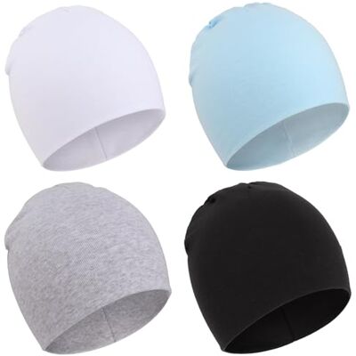 DRESHOW Babymuts voor pasgeborenen, peuters, zacht, schattig, gebreid, voor baby's, jongens, kinderen, mutsen 6-24 maanden DRESHOW Babymuts voor pasgeborenen, peuters, zacht, schattig, gebreid, voor baby's, jongens, kinderen, mutsen 6-24 maanden