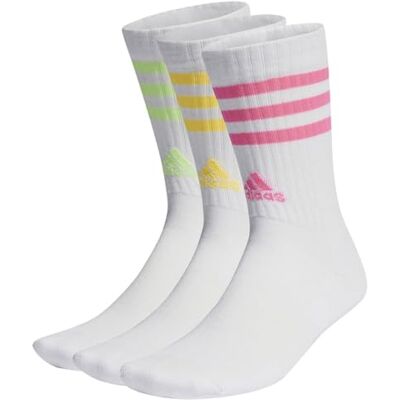 Adidas 3-Stripes Cushioned Crew Socks 3 paar sokken, uniseks, kinderen (3 stuks) Adidas 3-Stripes Cushioned Crew Socks 3 paar sokken, uniseks, kinderen (3 stuks)